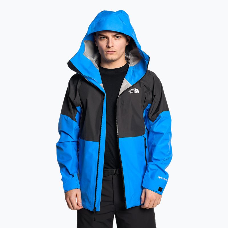 Jachetă softshell pentru bărbați The North Face Jazzi Gtx albastru optic/negru optic