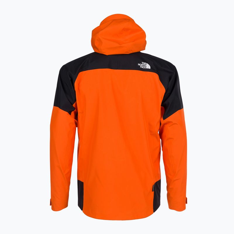Jachetă softshell pentru bărbați The North Face Jazzi Gtx roșu portocaliu/negru 7