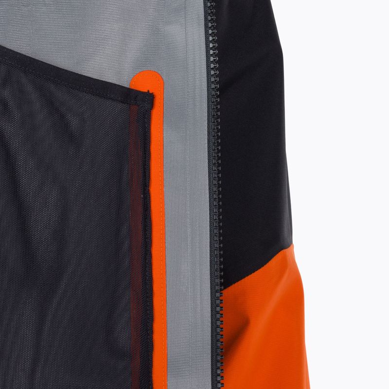 Jachetă softshell pentru bărbați The North Face Jazzi Gtx roșu portocaliu/negru 9