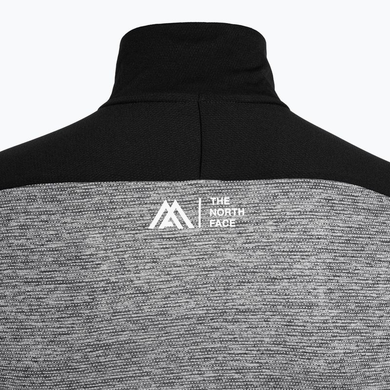 Hanorac de trekking pentru bărbați The North Face Ma 1/4 Zip LS mediu gri heather/black