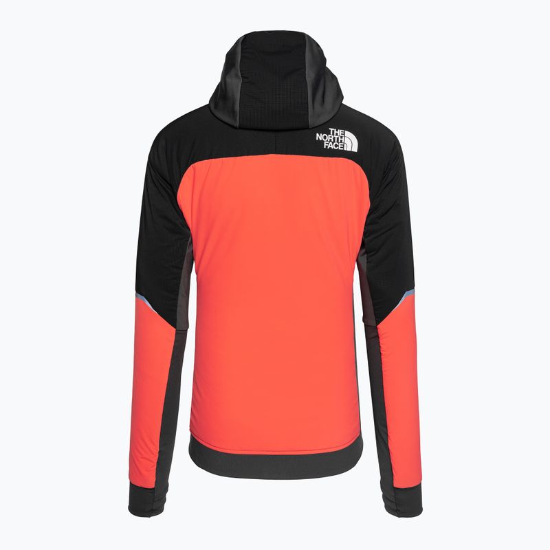 Geacă de puf pentru femei The North Face Dawn Turn Hybrid Ventrix Hoodie radiant orange/black/asphalt grey 6