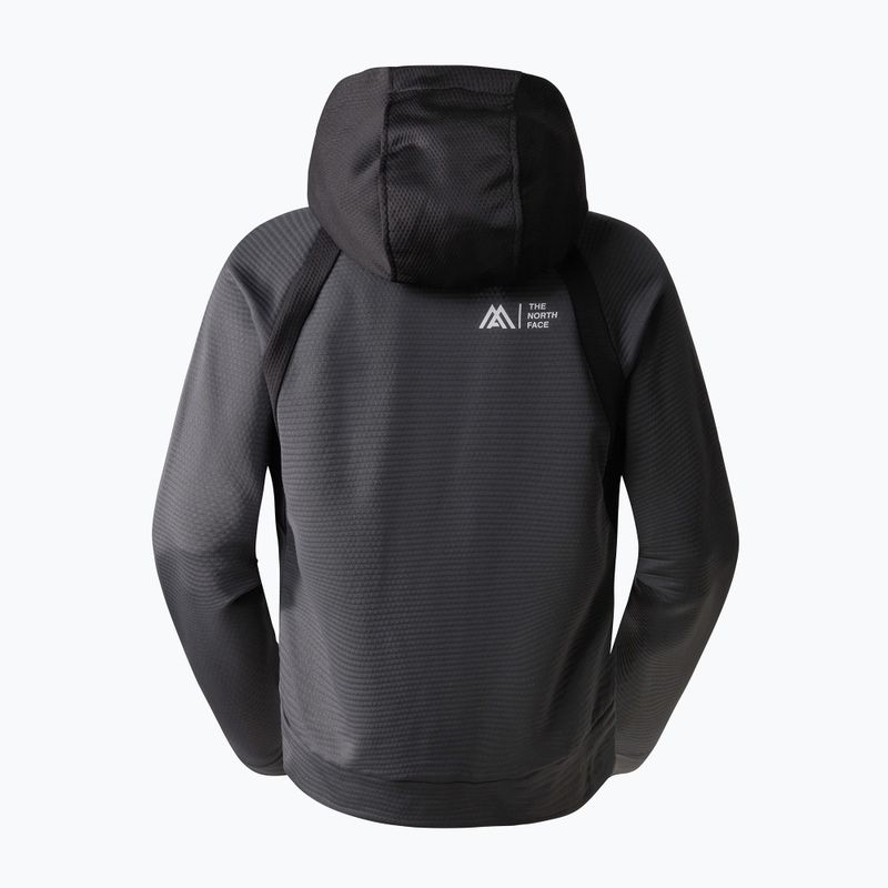 Hanorac de trekking pentru femei The North Face Ma Full Zip Fleece asfalt gri/negru de asfalt 5