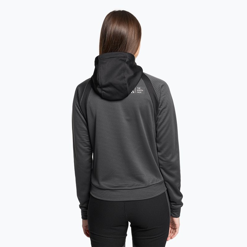 Hanorac de trekking pentru femei The North Face Ma Full Zip Fleece asfalt gri/negru de asfalt 2