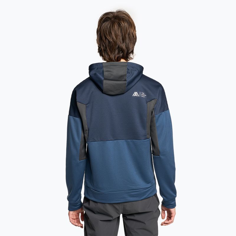 Hanorac de trekking pentru bărbați The North Face Ma Full Zip Fleece shady blue/summit navy/asphalt grey 2