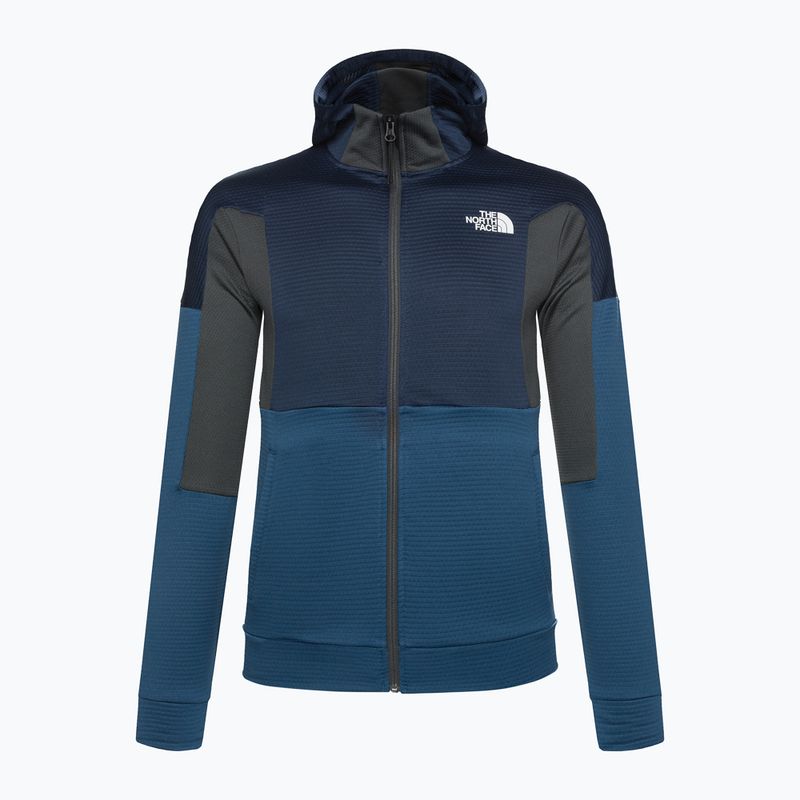 Hanorac de trekking pentru bărbați The North Face Ma Full Zip Fleece shady blue/summit navy/asphalt grey 5