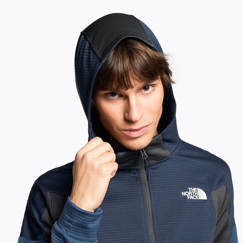 Hanorac de trekking pentru bărbați The North Face Ma Full Zip Fleece shady blue/summit navy/asphalt grey 3