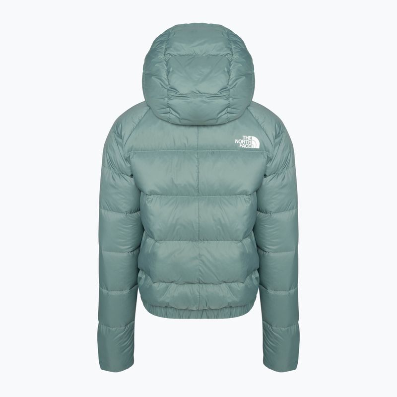 Geacă de iarnă pentru femei The North Face Hyalite Down Hoodie dark sage 2