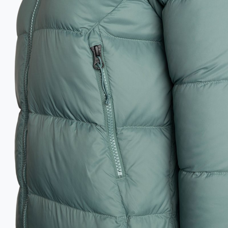 Geacă de iarnă pentru femei The North Face Hyalite Down Hoodie dark sage 4