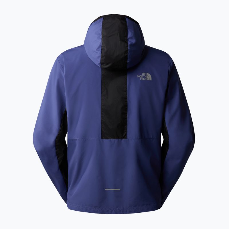 The North Face Run Wind Wind cave jachetă de alergare albastră 6