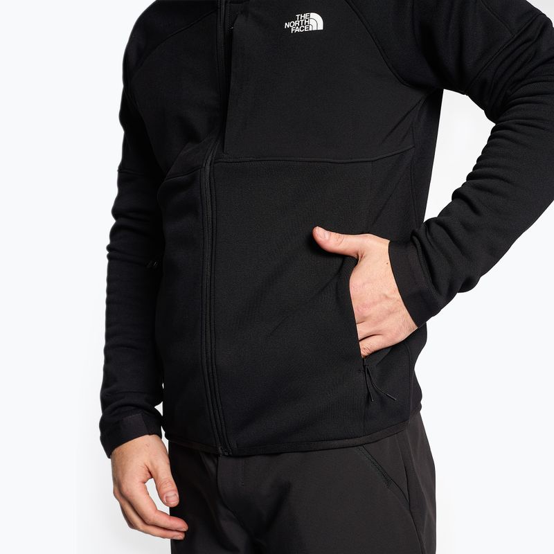 Bărbați trekking sweatshirt The North Face Canyonlands High Altitude Hoodie negru 5