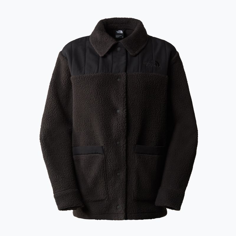 Hanorac damă The North Face Cragmont Fleece Shacket black 4