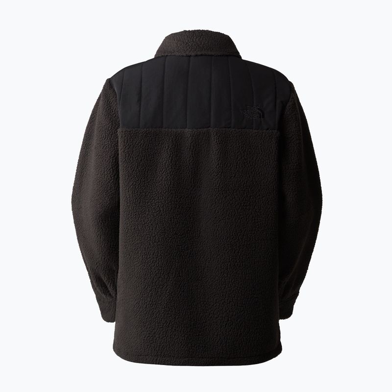 Hanorac damă The North Face Cragmont Fleece Shacket black 5