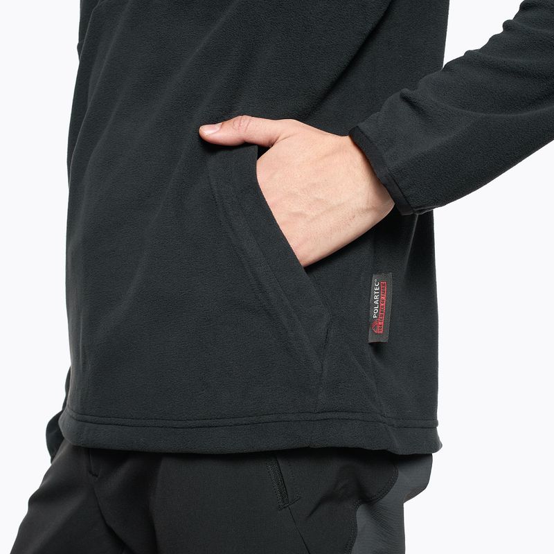 Bărbați fleece sweatshirt The North Face Homesafe Homesafe Snap Neck Fleece Pullover negru 3