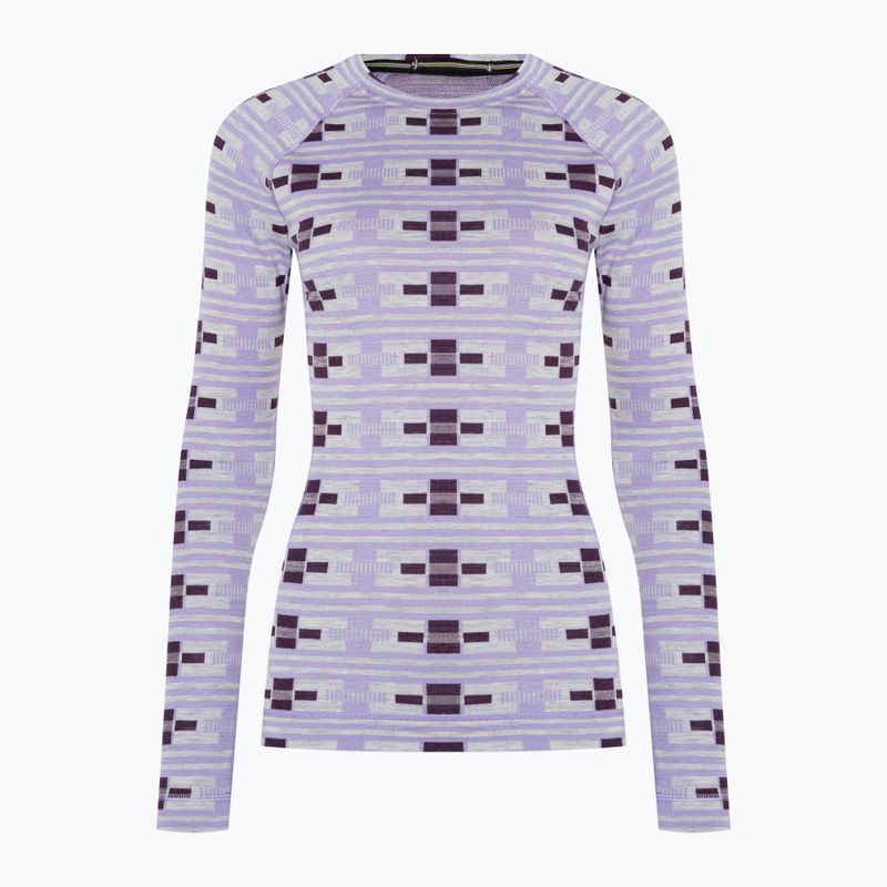 Bluză termică pentru femei Smartwool Merino 250 Baselayer Crew Boxed violet flirt with me 3