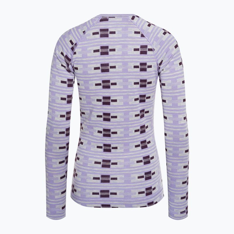 Longsleeve termoactiv pentru femei Smartwool Merino 250 Baselayer Crew Boxed violet flirt with me 4