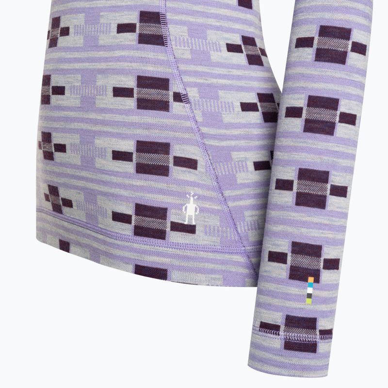 Bluză termică pentru femei Smartwool Merino 250 Baselayer Crew Boxed violet flirt with me 6