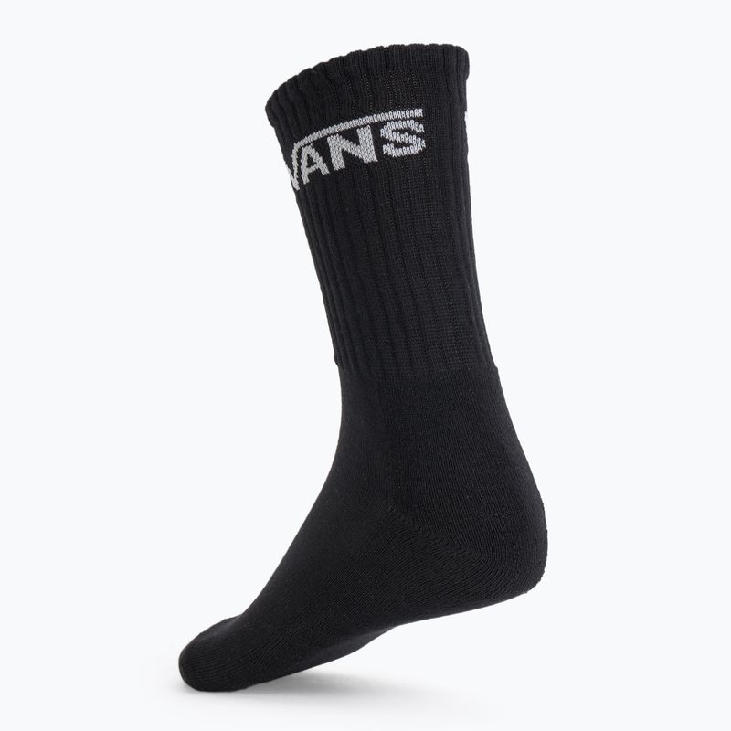 Șosete pentru bărbați Vans Classic Crew 3 perechi rox Negru 2