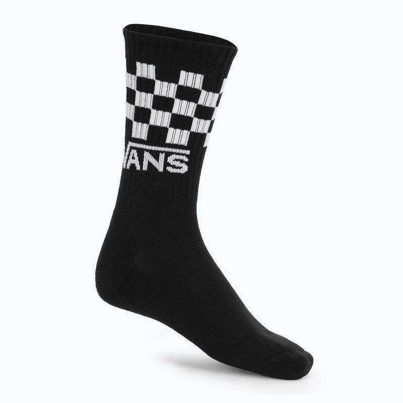 Șosete pentru bărbați Vans Classic Check Crew 3 pary black/white 3