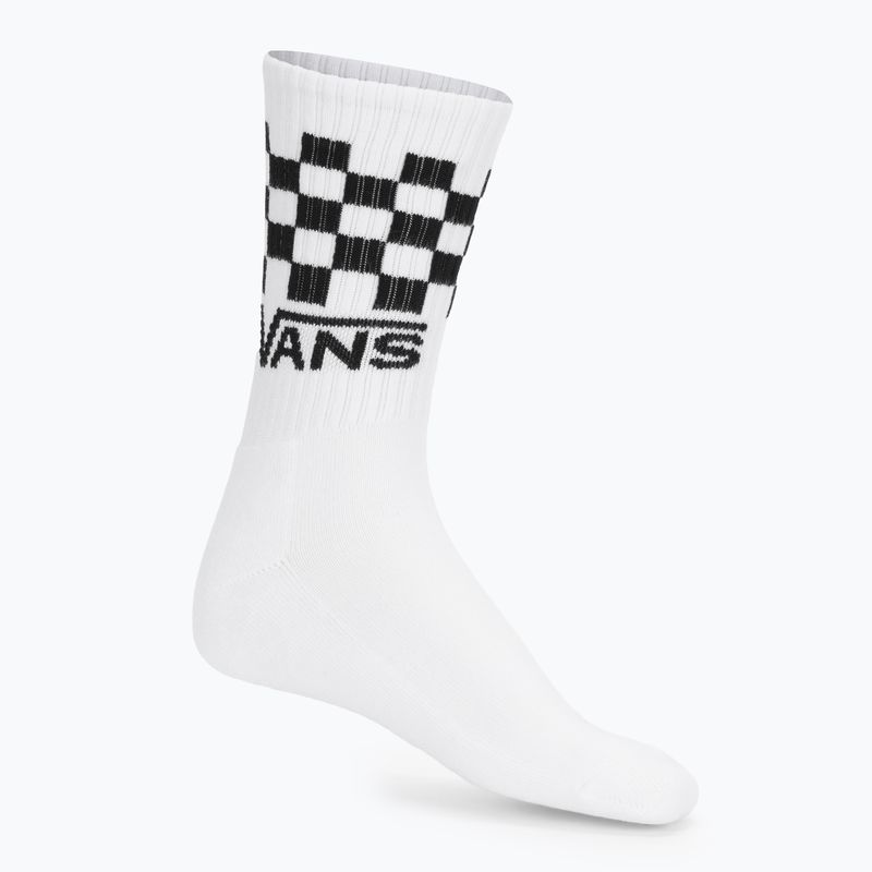 Șosete pentru bărbați Vans Classic Check Crew 3 pary black/white 4