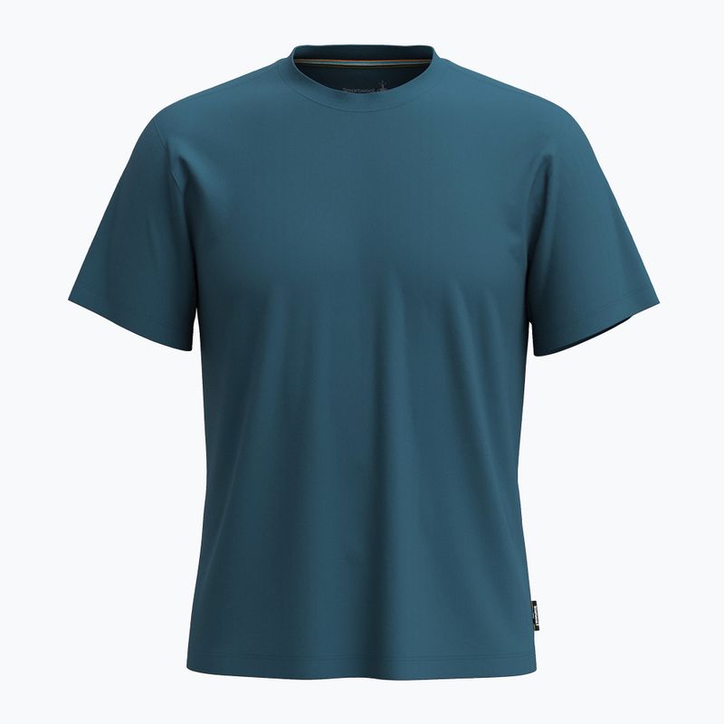 Tricou pentru bărbați Smartwool Perfect Crew Short Sleeve twilight blue 3