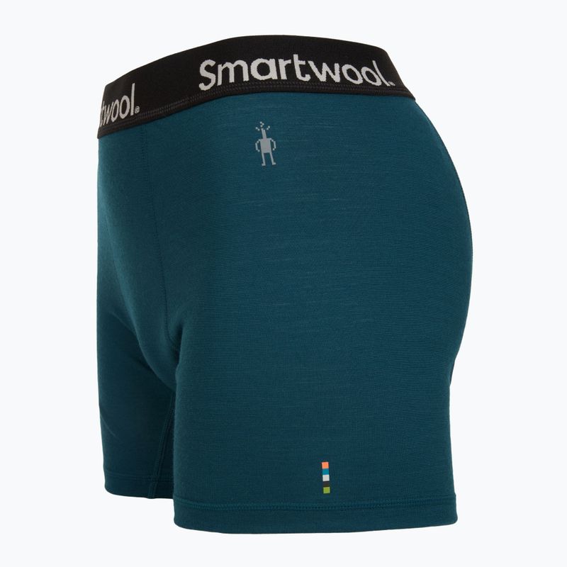 Boxeri termoactivi pentru bărbați Smartwool Merino Boxer Brief Boxed twilight blue 3