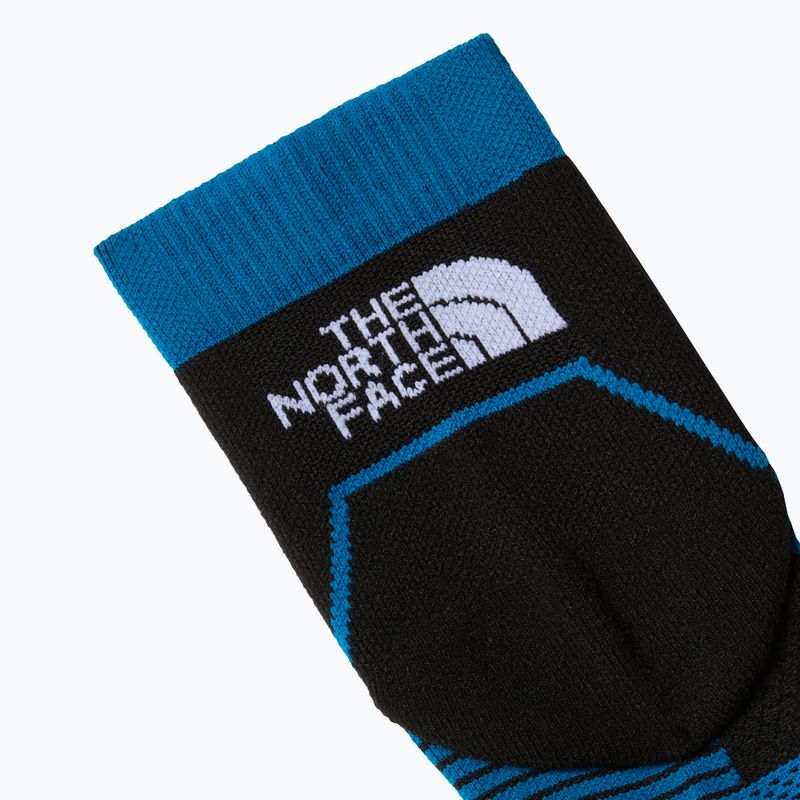 Șosete de alergare The North Face Trail Run Quarter tnf black/adriatic blue 3