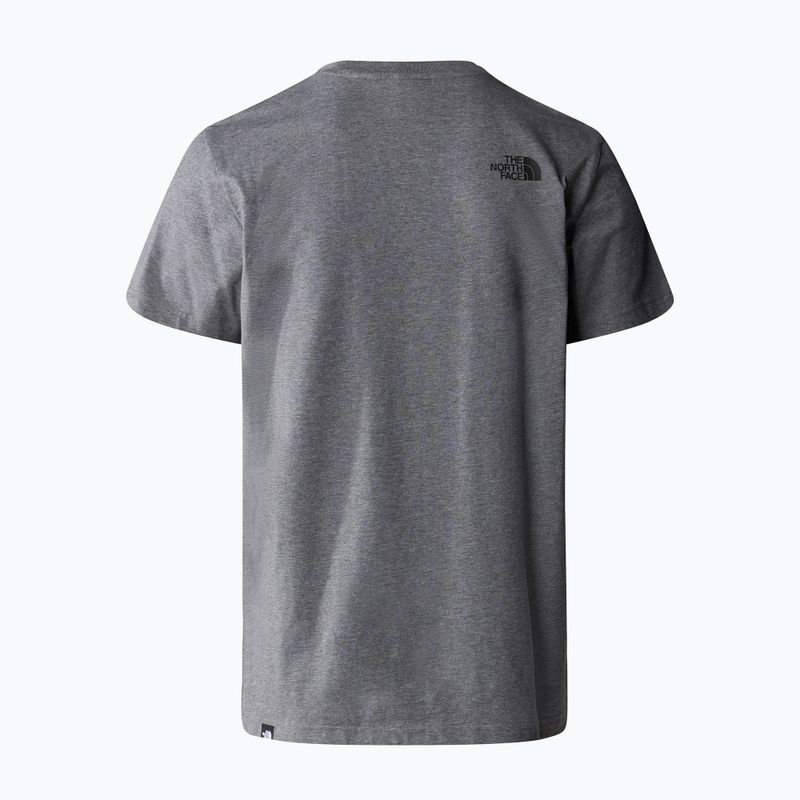 Tricou pentru bărbați The North Face Simple Dome Tee medium grey heather 6