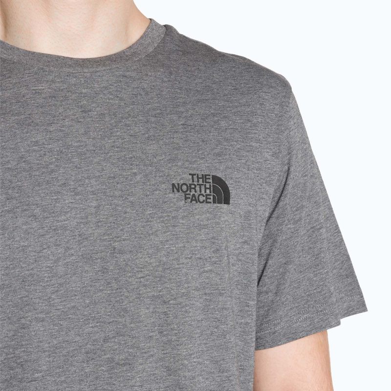 Tricou pentru bărbați The North Face Simple Dome Tee medium grey heather 3