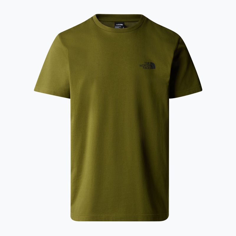 Tricou pentru bărbați The North Face Simple Dome Tee forest olive 4