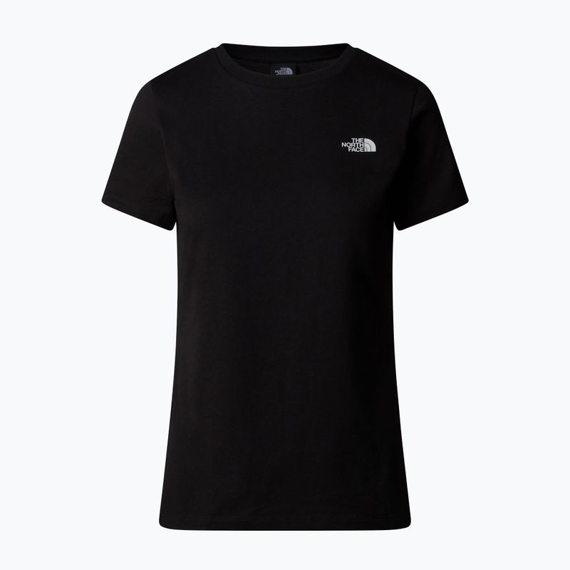Tricou pentru femei The North Face Simple Dome Slim Tee tnf black 4