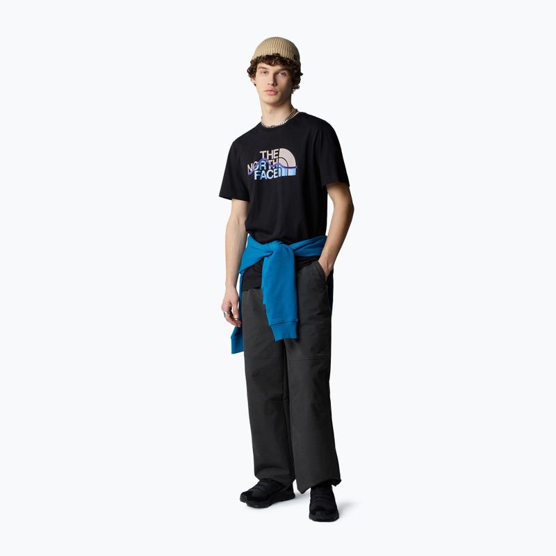 Tricou pentru bărbați The North Face Mountain Line Tee tnf black 2