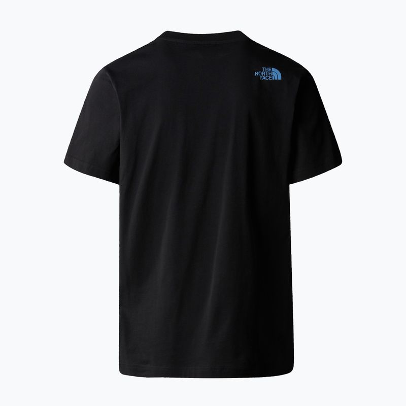 Tricou pentru bărbați The North Face Mountain Line Tee tnf black 5