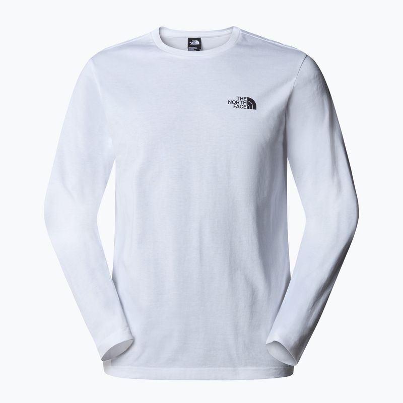 Longsleeve pentru bărbați The North Face Simple Dome white 4