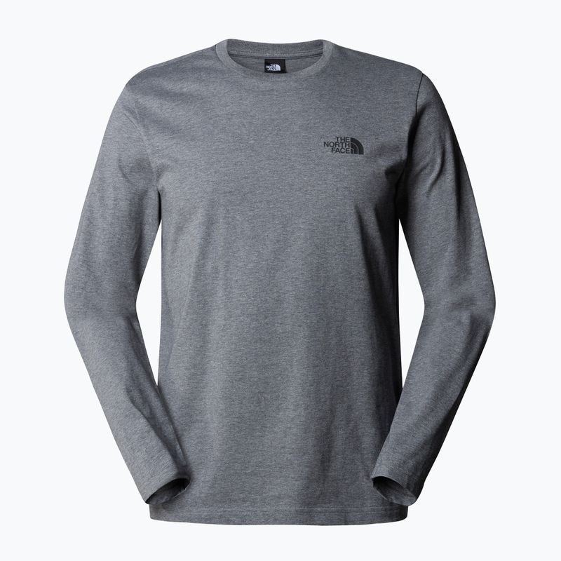 Tricou pentru bărbați The North Face Simple Dome medium grey heather 5