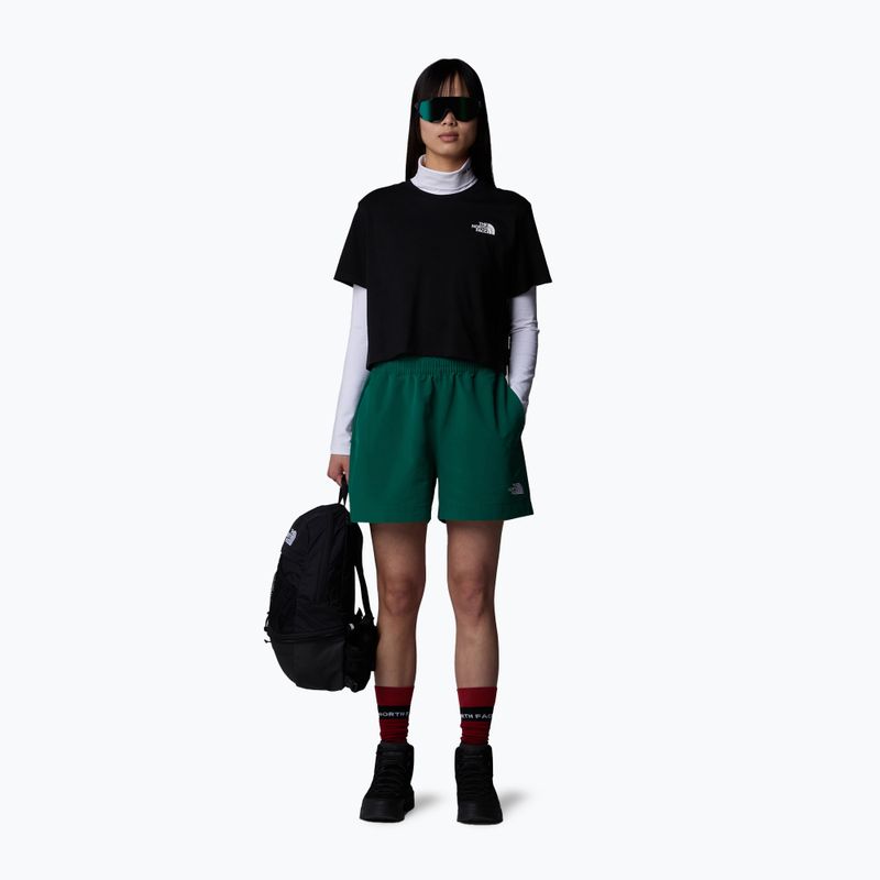 Tricou pentru femei The North Face Simple Dome Cropped Slim Tee tnf black 2