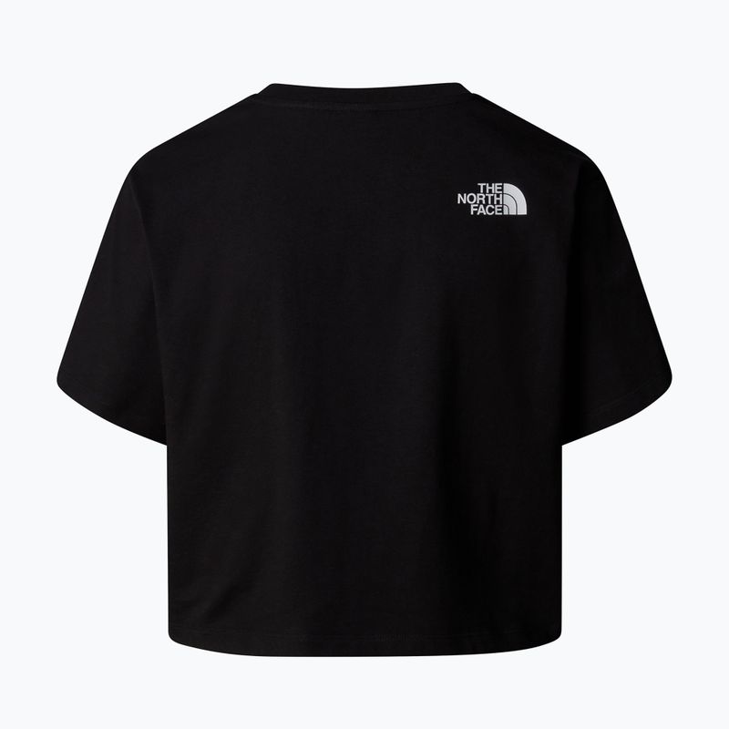 Tricou pentru femei The North Face Simple Dome Cropped Slim Tee tnf black 5