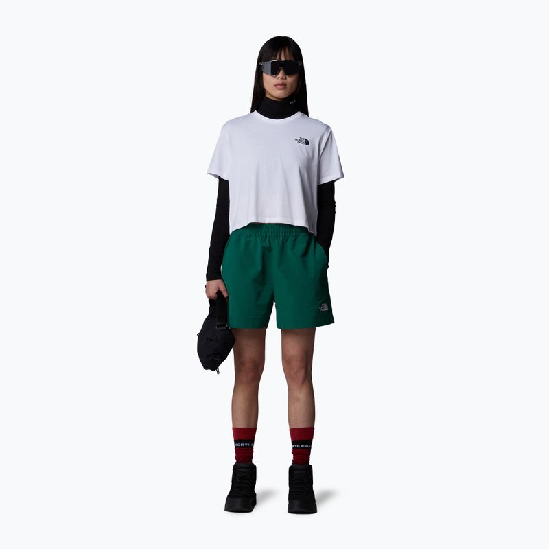 Tricou pentru femei The North Face Simple Dome Cropped Slim Tee tnf white 2