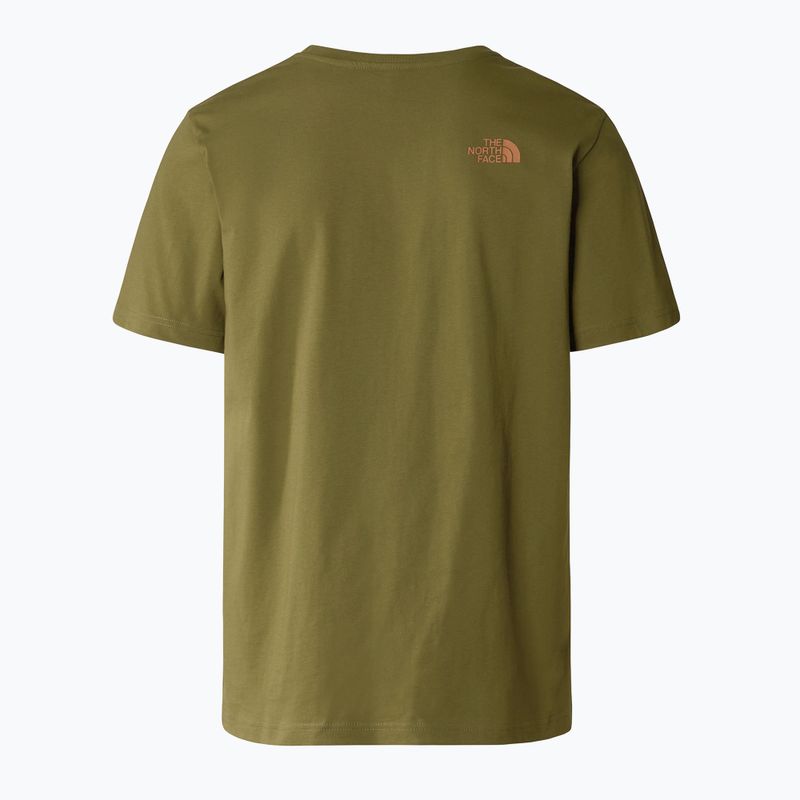 Tricou pentru bărbați The North Face Rust 2 forest olive 5