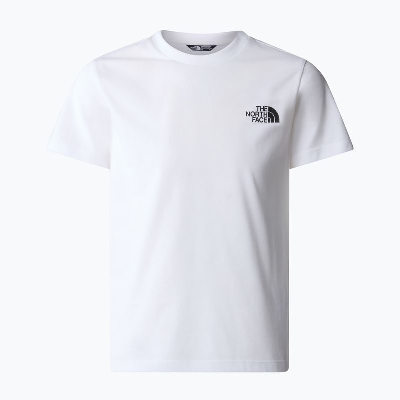 Tricou pentru copii The North Face Simple Dome white