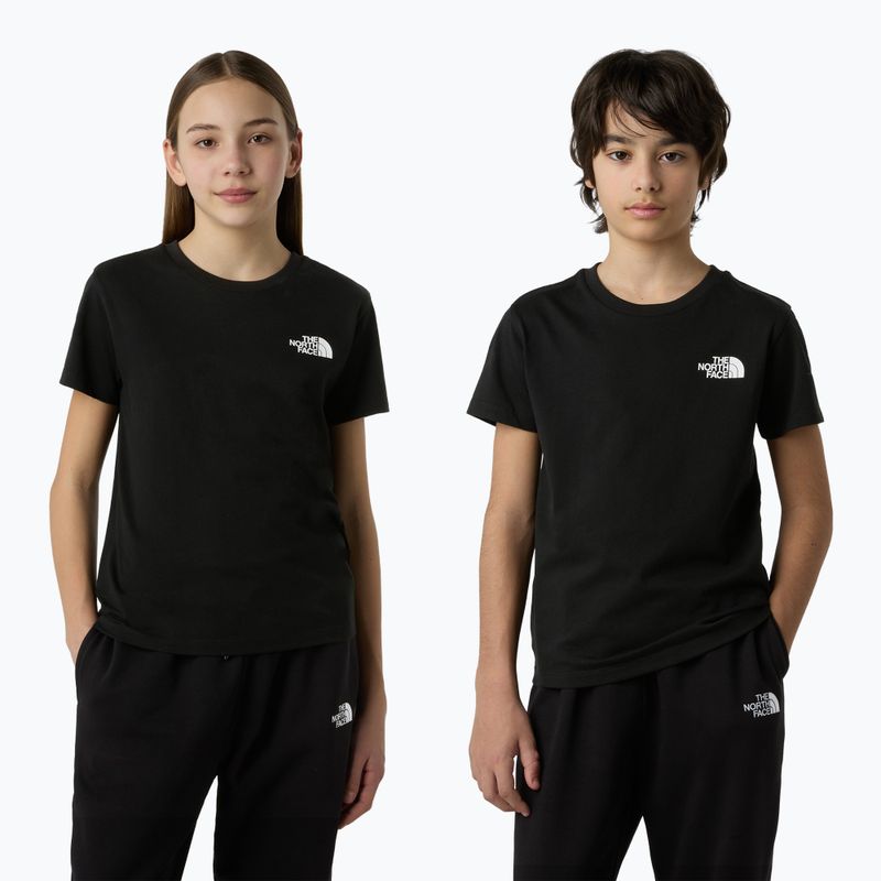 Tricou pentru copii The North Face Simple Dome black 3