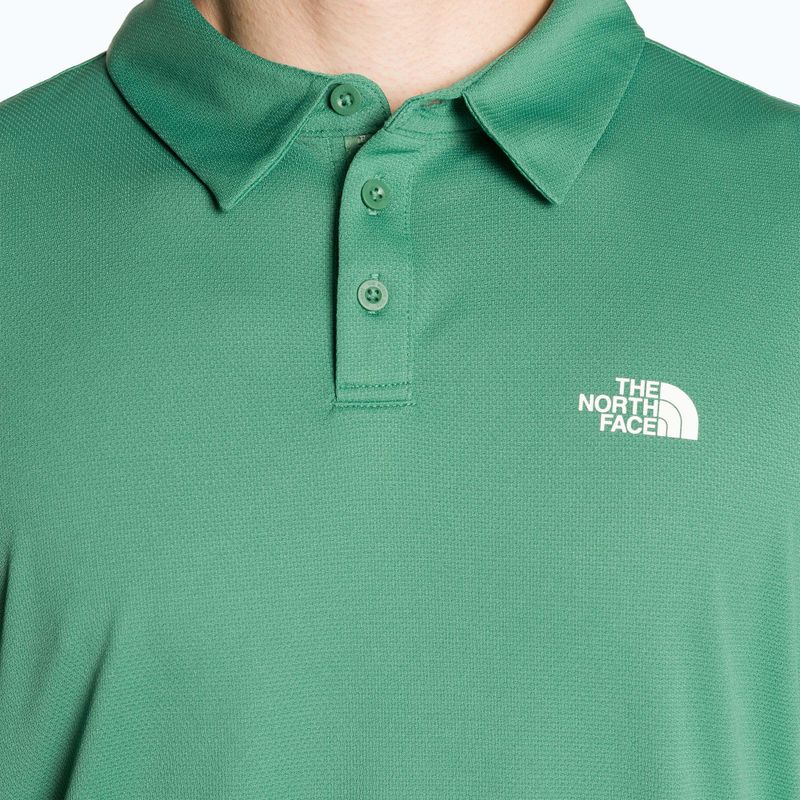 Tricou polo pentru bărbați The North Face Tanken Polo gemstone green 3