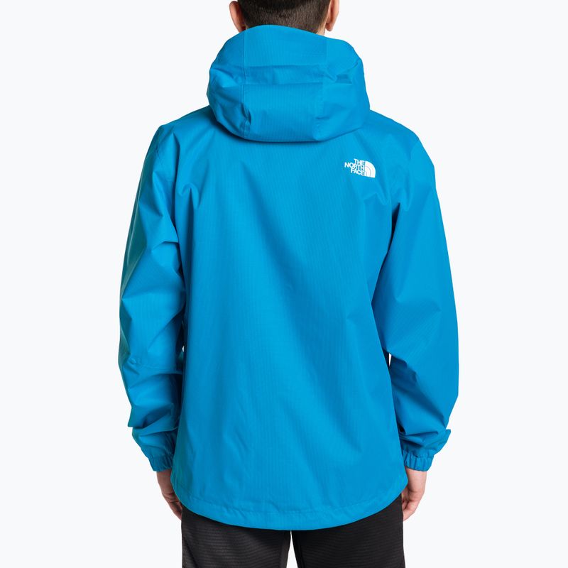 Geacă de ploaie pentru bărbați The North Face Quest skyline blue black heath 2