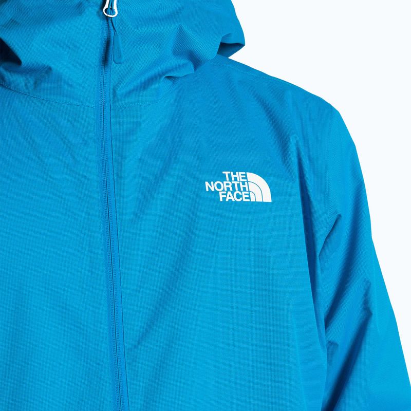 Geacă de ploaie pentru bărbați The North Face Quest skyline blue black heath 3