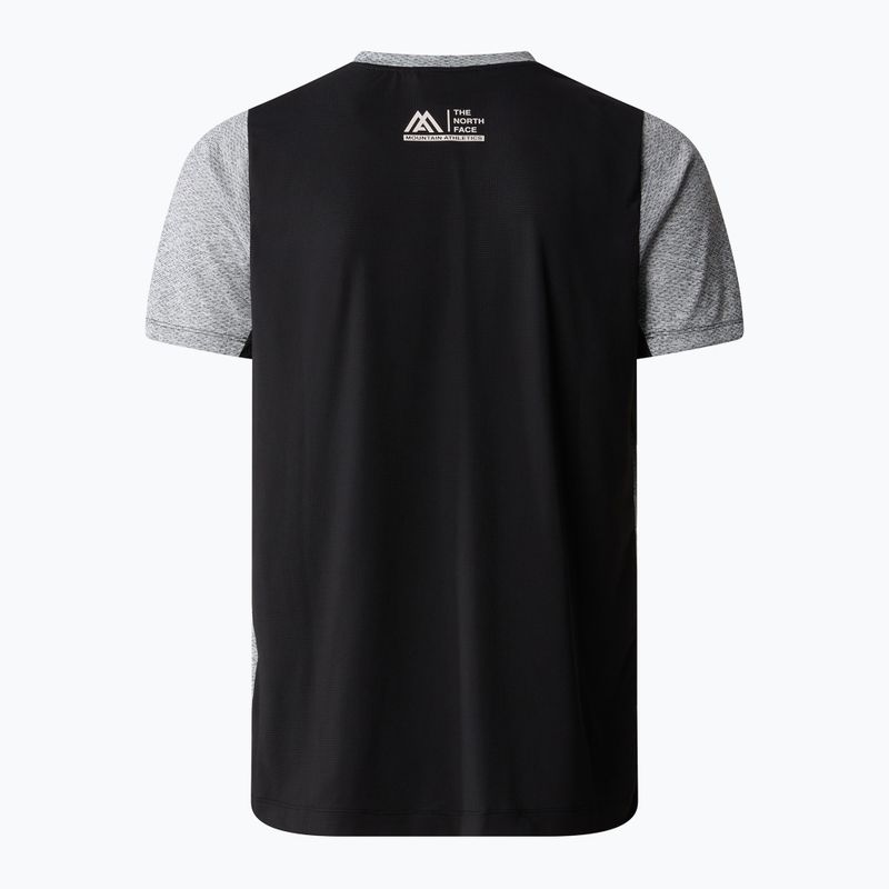 Tricou de trekking pentru bărbați The North Face Ma Lab anthracite grey white h 2