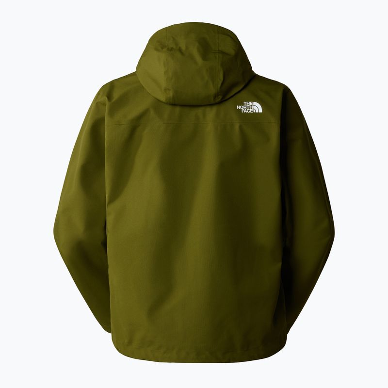 Geacă de ploaie pentru bărbați The North Face Whiton 3L forest olive 2