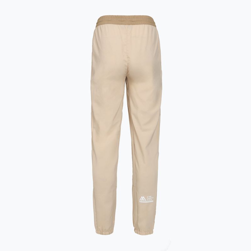 Pantaloni de trekking pentru femei The North Face Ma Wind Track granite sand/kelp tan 2