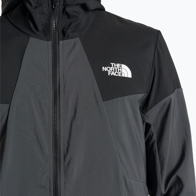 Jachetă de vânt pentru bărbați The North Face Ma Wind Track asfalt gri/negru 3