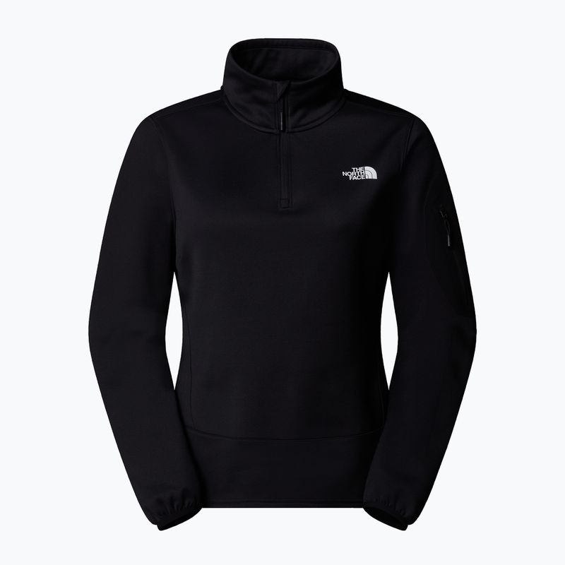 Hanorac pentru femei The North Face Mistyescape 1/4 Zip black/ black