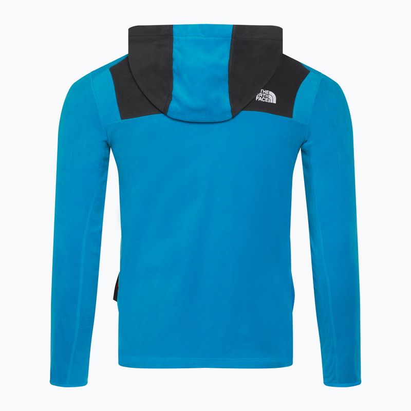 Bluză de trekking pentru bărbați The North Face Homesafe Full Zip Fleece Hoodie smoked pearl/asphalt grey 2