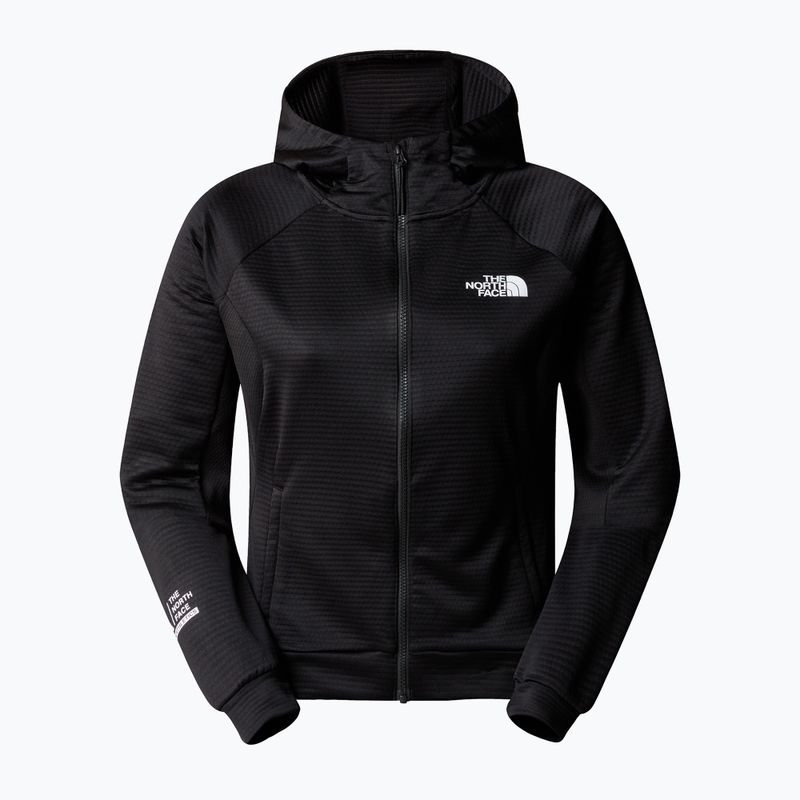 Pulover de trekking pentru femei The North Face MA Full Zip negru